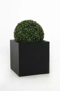Vivanno Block Blumenkübel Fiberglas anthrazit