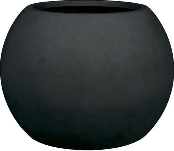 fleur ami POLYSTONE GLOBE Pflanzgefäß Ø80x57cm anthrazit (21034)