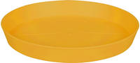 Elho - Loft Untersetzer Ockergelb &Oslash; 14 Cm Rund - Kunststoff