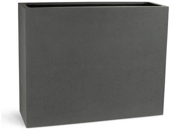 fleur ami Übertopf Divide 80cm 100x35cm Grau (17247)
