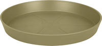 Soucoupe Loft Urban 17cm Vert Cendr&eacute; Drainage Optimal, Design Moderne - Elho