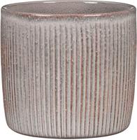 Scheurich Solido Linea, Blumentopf aus Keramik, Farbe: Seashell, 21,2 cm