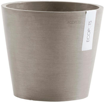 Ecopots Amsterdam ØxH: 20x17,5 cm braungrau