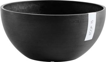 Ecopots Brussels dunkelgrau BxTxH: 25x25x12 cm