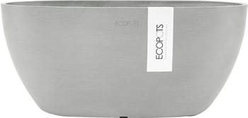 Ecopots Sofia weiß/grau BxTxH: 13x13x13,5 cm
