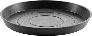 Ecopots Round Saucer dunkelgrau BxTxH: 28,7x28,7x3 cm