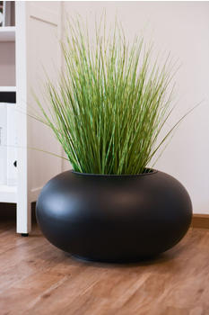 Vivanno VIGLIA Fiberglas 54x27cm Schwarz Matt
