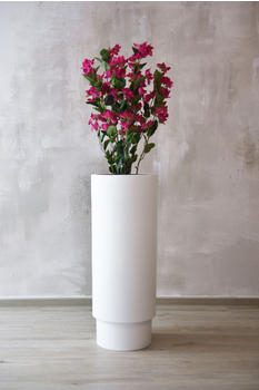 Vivanno Escada Fiberglas 35x90cm Weiß Matt