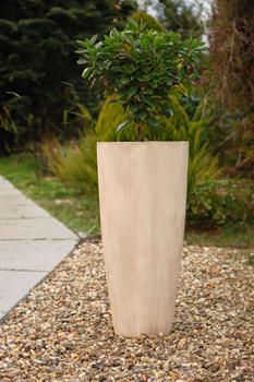 Vivanno City Fiberglas 37x80cm Beige Geriffelt