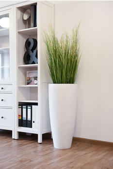 Vivanno City Fiberglas 37x80cm Wei&szlig; Matt