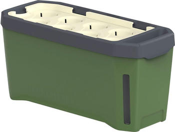 Gusta Garden Harry Herbs 4 in 1 Kräutertopf mit Wasserreservoir dunkelgrün Gusta Garden Harry Herbs 4 in 1 Kräutertopf mit Wasserreservoir dunkelgrün