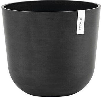 Ecopots Pflanztopf Oslo Kunststoff Ø35x30,5cm dunkelgrau