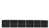 vidaXL Steel planter anthracite 480 x 80 x 77 cm