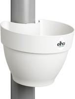 Elho 3731602245100, elho Regenfallrohrpflanzgef&auml;&szlig; vibia campana 22cm - seidenwei&szlig;