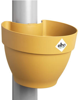 Elho vibia campana Fallrohrpflanzgefäß 22cm honig gelb