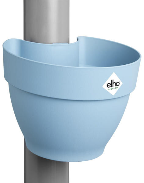 Elho vibia campana Fallrohrpflanzgefäß 22cm vintage blau