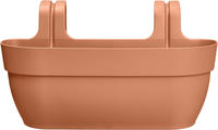 ELHO Vibia Campana Easy Hanger Balkonkasten: Braun, 7.5L, Recycelt