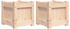 vidaXL Pflanzkübel 31x31x31cm 2er-Set