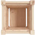 vidaXL Pflanzkübel 31x31x31cm 2er-Set Kiefer