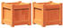 vidaXL Pflanzkübel 31x31x31cm 2er-Set