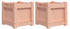 vidaXL Pflanzkübel 31x31x31cm 2er-Set