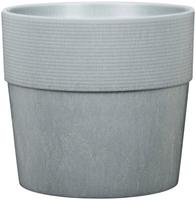 Scheurich Blumentopf "CONCRETE 40/266 GROOVE+" frostfest, UV-best&auml;ndig,