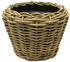Van der Leeden Drypot Pflanzkübel Ø 68 cm Rattan grau