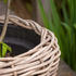Van der Leeden Drypot Pflanzkübel Ø 68 cm Rattan grau