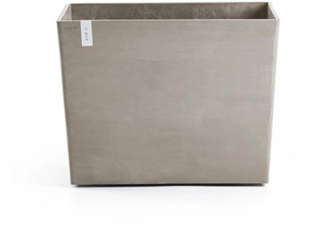 Ecopots Paris Rollen 85x40x65cm Braungrau