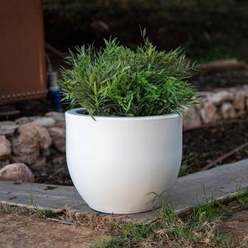 Newgarden AZALEA 30 Kübel rund Ø30x25cm weiß