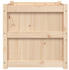 vidaXL Pflanzkübel 2 Stk 60 x 60 x 60 cm Massivholz Kiefer
