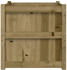 vidaXL Pflanzkübel 2 Stk 60 x 60 x 60 cm Massivholz Imprägniert