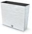Prosperplast Furu Case Tower Blumentopf Kunststoff weiß
