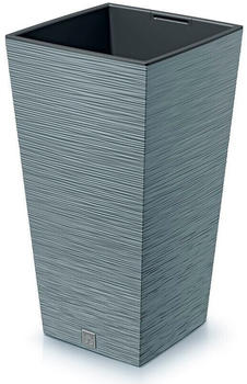 Prosperplast Furu Balkonkasten 29,5 x 29,5 x 55 cm 14 Liter Kunststoff grau