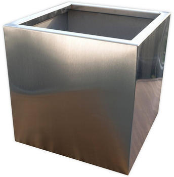 K&ouml;hko Vivo Blumenk&uuml;bel 28 cm Edelstahl silber