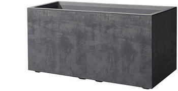 Kreher XL Pflanzkasten 73 L Kunststoff anthrazit