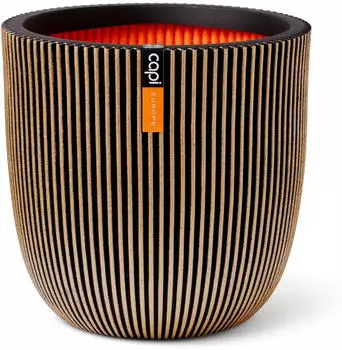 Capi Kugel Groove &Oslash;43x41cm Gold-Schwarz