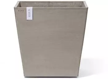 Ecopots Rotterdam Rollen 49,7x50cm Braungrau
