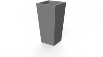 Newgarden MELISA 40 XXL doppelwandig hoch eckig 40x40x90cm anthrazit