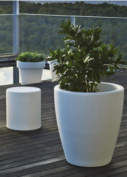 Newgarden VIOLETA 55 XXL doppelwandig rund hoch Ø55x60cm weiß