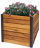 Mendler HWC-L23 Pflanzkasten 32 x 34 cm Holz Akazie/Aluminium natur