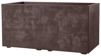 Kreher XL Pflanzkasten 73 L Kunststoff braun