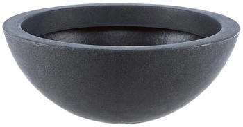 Dehner Miami Kugelschale rund Ø 52 x 20 cm anthrazit (5181383)