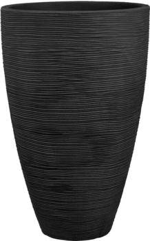 Dehner San Diego Kunststoff-Topf konisch &Oslash; 40 x 60 cm anthrazit (2937837)