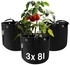 honju Growbag 8 Liter 3er-Set (62530)