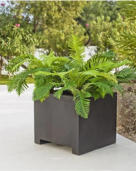 Newgarden NARCISO 35 groß eckig 35x35x32cm anthrazit