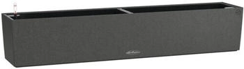 Lechuza Blumenkasten Balconera Stone Kunststoff 99 x 19 x 19 cm schwarz