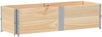 vidaXL Pine wood planter 150 x 50 cm