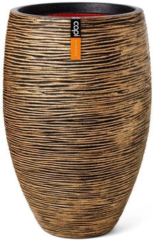 Capi Elegant Deluxe Rib Ø38x58cm Gold-Schwarz