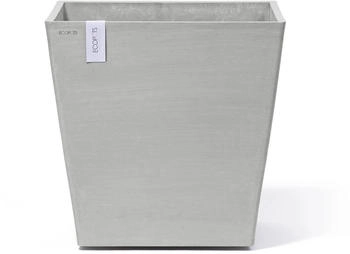 Ecopots Rotterdam Rollen 49,7x50cm Wei&szlig;grau